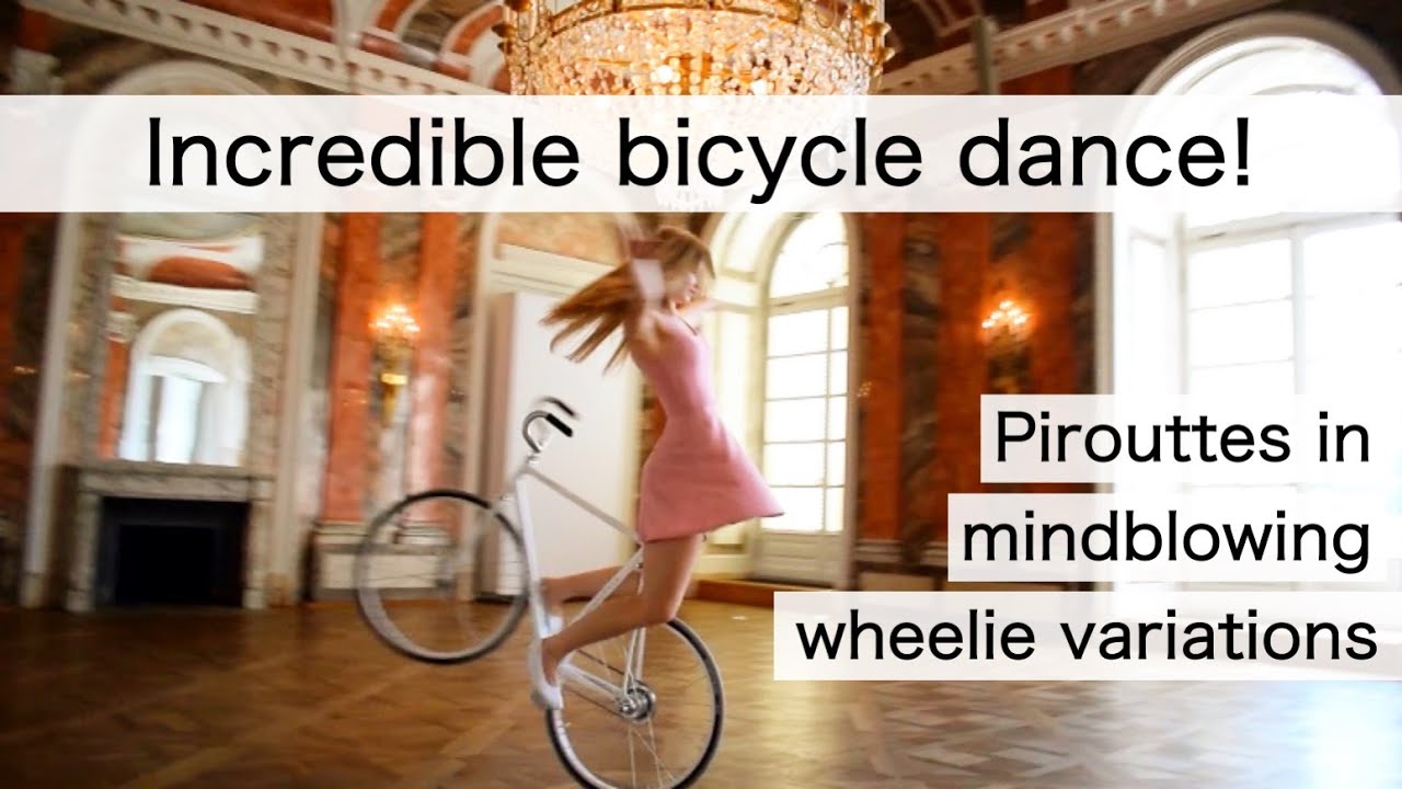Gymnast Performs Insane Dance Routine on Her Bicycle