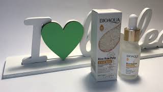 Омолоджуюча сироватка для обличчя з екстрактом рису Bioaqua Rice Raw Pulp Essence