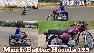 Honda 125 Vs United 125 Drag Race Speed Test Much Better Than Honda 125