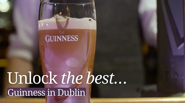 How to pour a pint of Guinness in Dublin