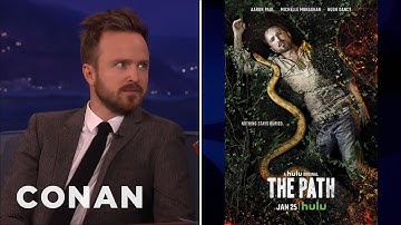 Aaron Paul: I Have A Terrible Gag Reflex | CONAN on TBS