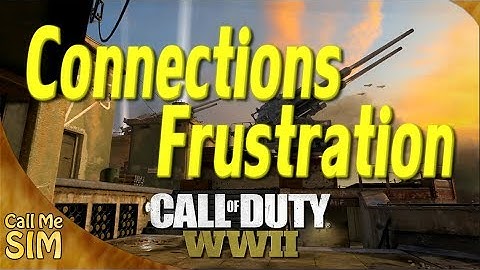 COD WW2 Connections Frustration