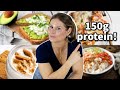 FULL DAY OF EATING (150g Protein!) | Women Over 40