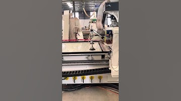 Automatic unloading cnc nesting machine #cnc