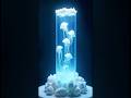 Crystal Jellyfish ASMR 🩵 | Frozen Ocean Dreamscape – Soft Visual Serenity
