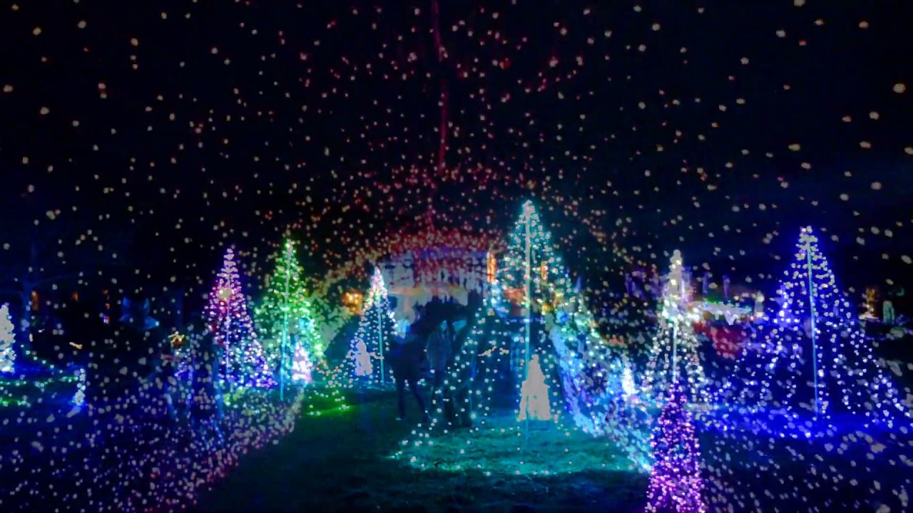 Night Lights 2018 At Tower Hill Botanic Garden Youtube