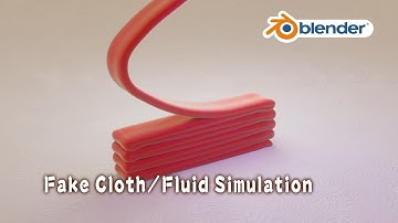 [Tut] Fake Cloth/Fluid Simulation - blender animation nodes
