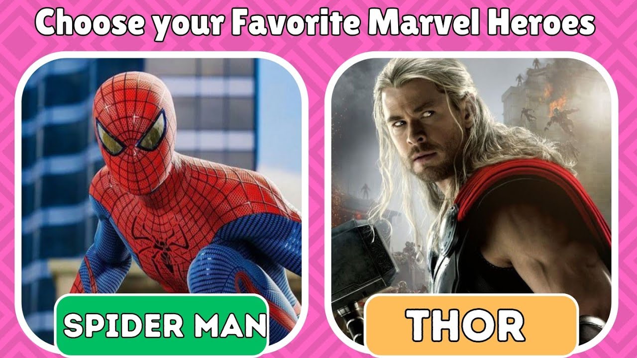 Pick One Kick One Choose Your Favorite Marvel Heroes quizskill pick-one-kick-one-choose-your-favorite-marvel-heroes-quizskill