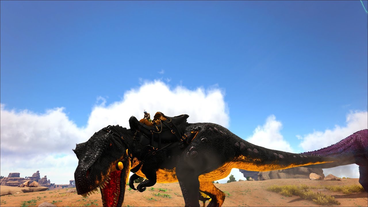 ARK Mod Rồng #10 : Bắt Được Bạo Chúa T-rex Dung Nham Và Tiến Hóa Kì Lân ...