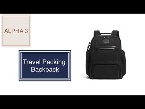 TUMI] Alpha3 02603589D3 Packing Backpack - YouTube