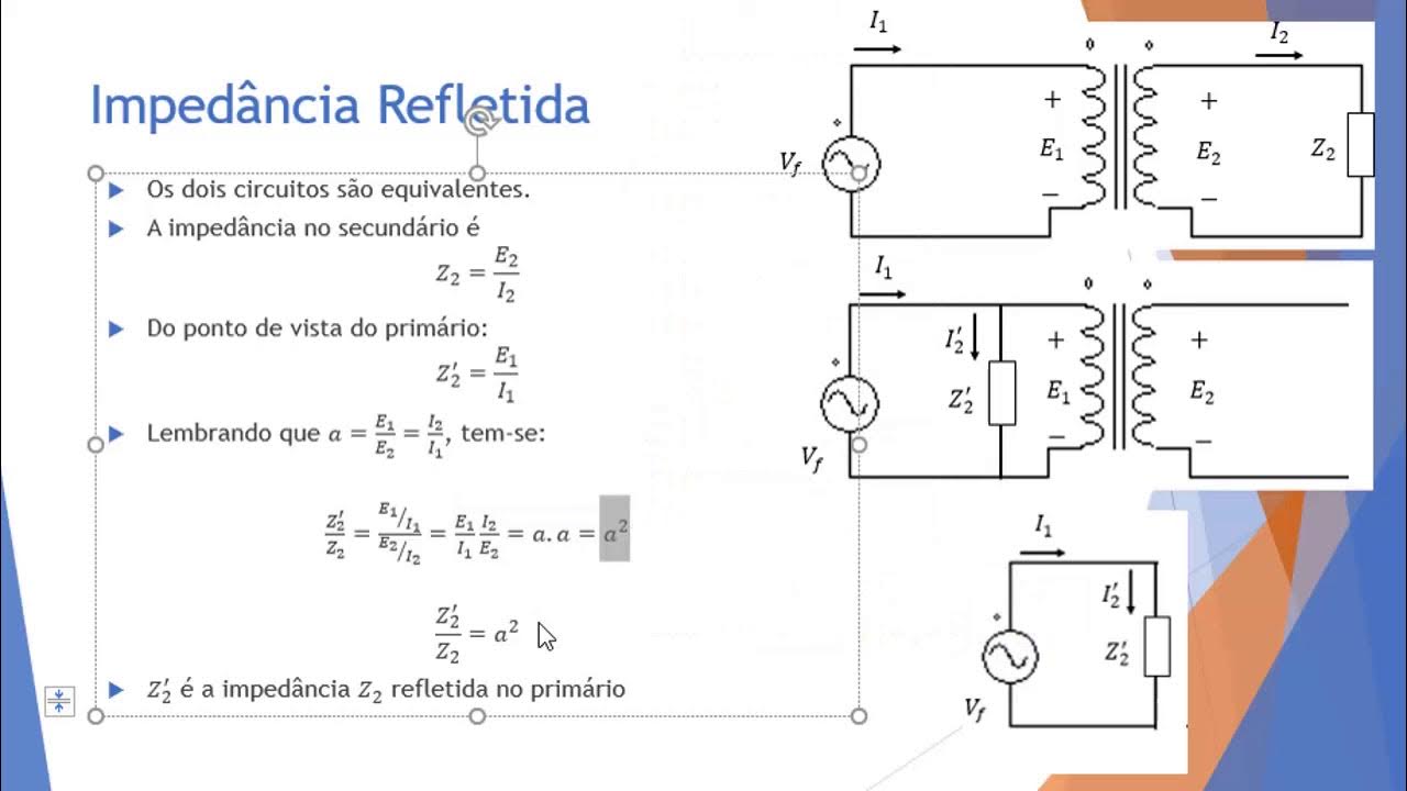 Transformadores 03 refletindo impedâncias no transformador YouTube Transformadores 03 refletindo impedâncias no transformador YouTube