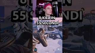 8 KILL IN 55 SECONDI🔥 su #FORTNITE ITA