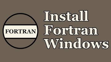 Install Fortran Windows