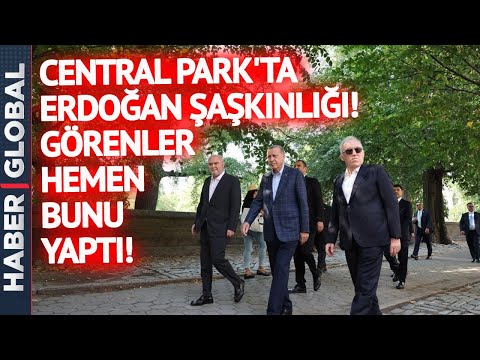 ABD'de Cumhurbaşkanı Erdoğan'ı Gören Hemen Bunu Yaptı!