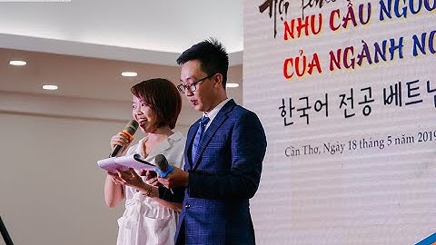 MC SHOW | NGÀY HỘI VĂN HÓA HÀN QUỐC - ĐẠI HỌC FPT CẦN THƠ | 18.05.2019