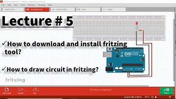How to download and install Fritzing tool | How to make circuit diagram | Lecture 5 | Hassan Tech