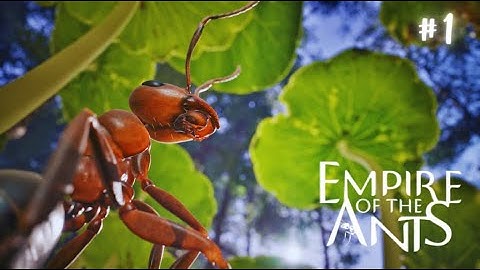 EMPIRE OF THE ANTS Gameplay Walkthrough Part 1 - BUILDING THE ANT ARMY!