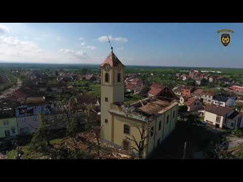 HZS JHM: Záběry z dronu - Moravská Nová Ves