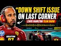 "DOWN SHIFT ISSUE ON LAST CORNER!": Lewis Hamilton Team Radio after qualifying in P7 for Sprint Race