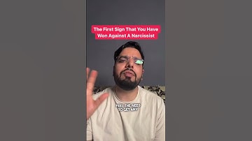 The First Sign That You Have Won Against Narcissist #narcissist