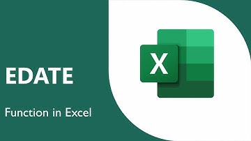 EDATE Function in Microsoft Excel: A short tutorial!