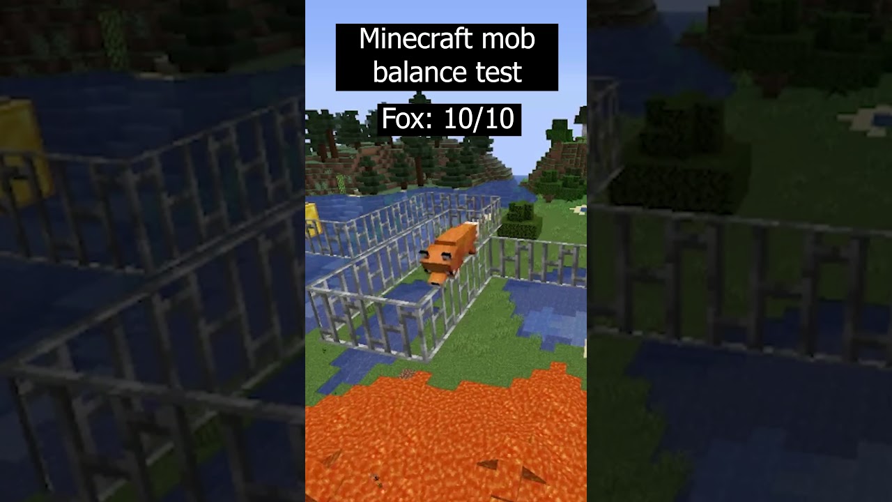 Minecraft Mob Balance Test