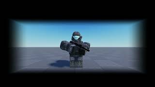 Odst Equipping Silenced Smg (Roblox, Animation)