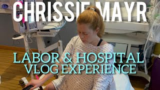 Comedian Chrissie Mayr - Pregnancy, Hospital, Labor, & Birth Vlog! Welcome Baby Frankie 4/10/2024!