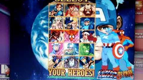 Marvel vs Capcom on Mame
