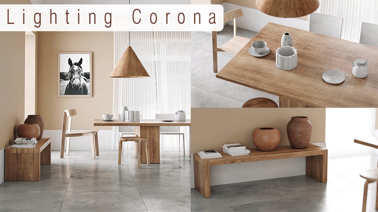 Lighting a Realistic Interior Living Room with Accessories in 3ds Max ...
