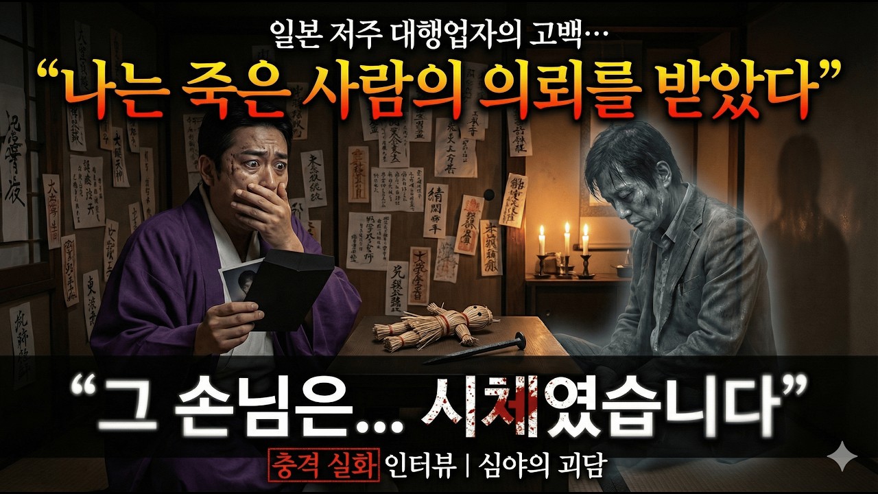 일본 저주 대행업자의 고백... 
