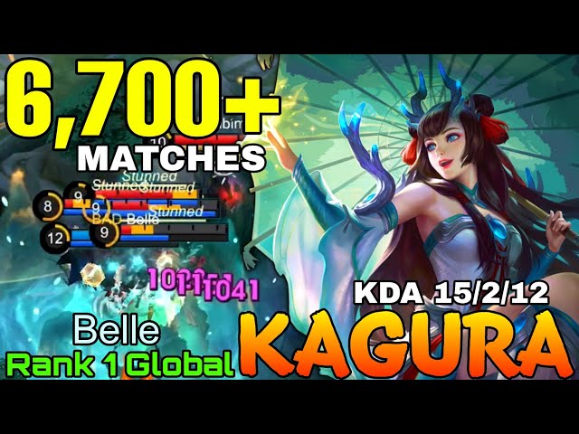 6,700+ Matches Kagura Deadly Ultimate Combo - Top 1 Global Kagura by Belle - Mobile Legends class=