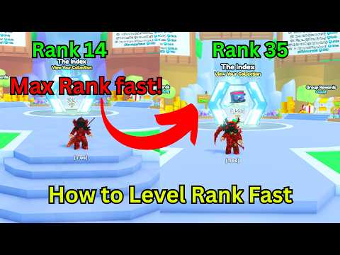 🔥How To Level Up Ranks FAST Pet Simulator 99 💎FULL GUIDE💎