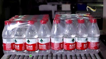 Semi Auto Web Sealer and shrink tunnel | Mineral water packing machine