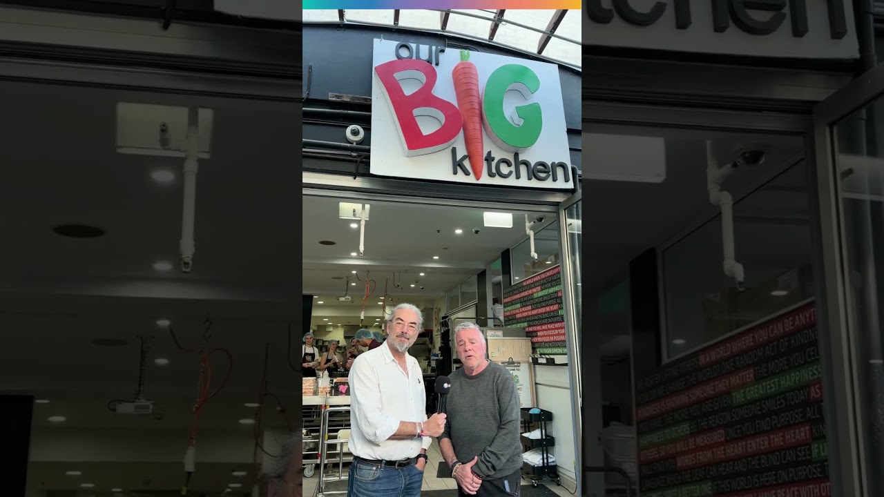 Ron speaks on Our Big Kitchen