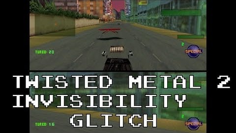 Twisted Metal 2, Invisibility Glitch