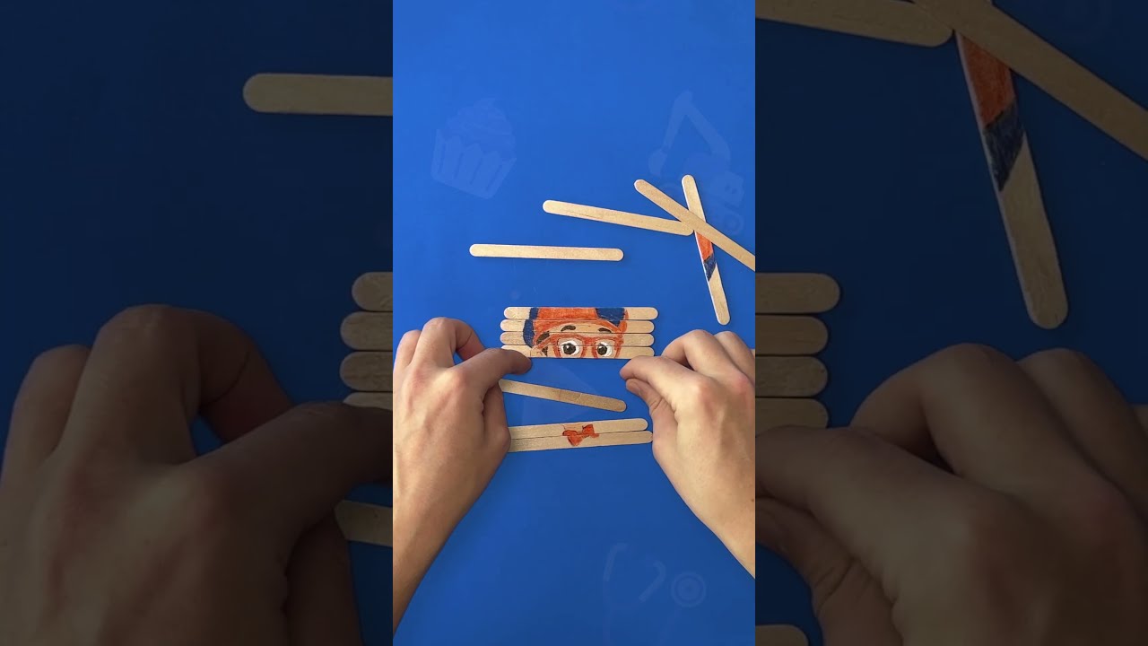 Easy Blippi PUZZLE CHALLENGE Kids Crafts Shorts Diy
