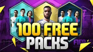 100 FREE PACKS!!! Fifa 16 Pack Opening
