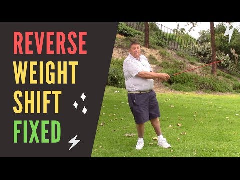 GOLF BACKSWING PROBLEMS and REVERSE WEIGHT SHIFT