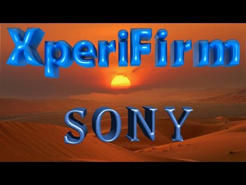 XperiFirm загрузчик прошивок для SONY.