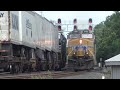 Northern Indiana Trains, August 5-9 2019. Lots of Amtrak at Goshen.
