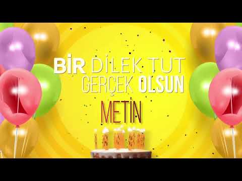 İyi ki doğdun METİN- İsme Özel Doğum Günü Şarkısı (FULL VERSİYON)