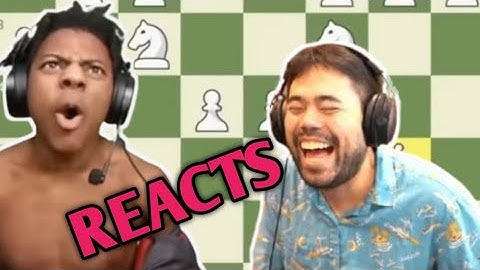 IShowSpeed Playing Chess for the very first time | Hikaru Reaction 😂