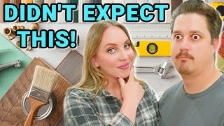 WE DIDN'T EXPECT THIS! LIVING THROUGH HOME RENOVATION!