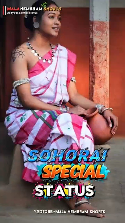 🌿 Sagun Sohari status 🛑 sohrai status #santali #shorts #viral