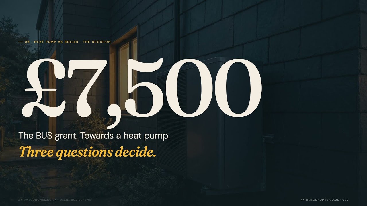 Heat Pump or New Boiler? Three Questions Decide.