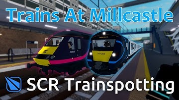 Trains At Millcastle - SCR Trainspotting 2025
