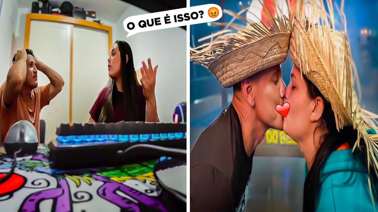 A CASA CAIU MINHA NAMORADA DESCOBRIU TUDOOO😭💔