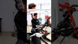 Ultimate Electric 4-Wheeler First Drive ( SCARY FAST ) #DIY #electricbike #gokart #cyberquad #fyp