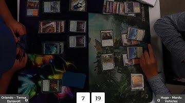 Temur Dynavolt v. Mardu Vehicles - Semifinals, Game 1 | Collector Legion Standard PPTQ Albuquerque